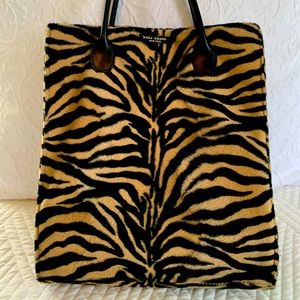 Kate spade zebra tote bag